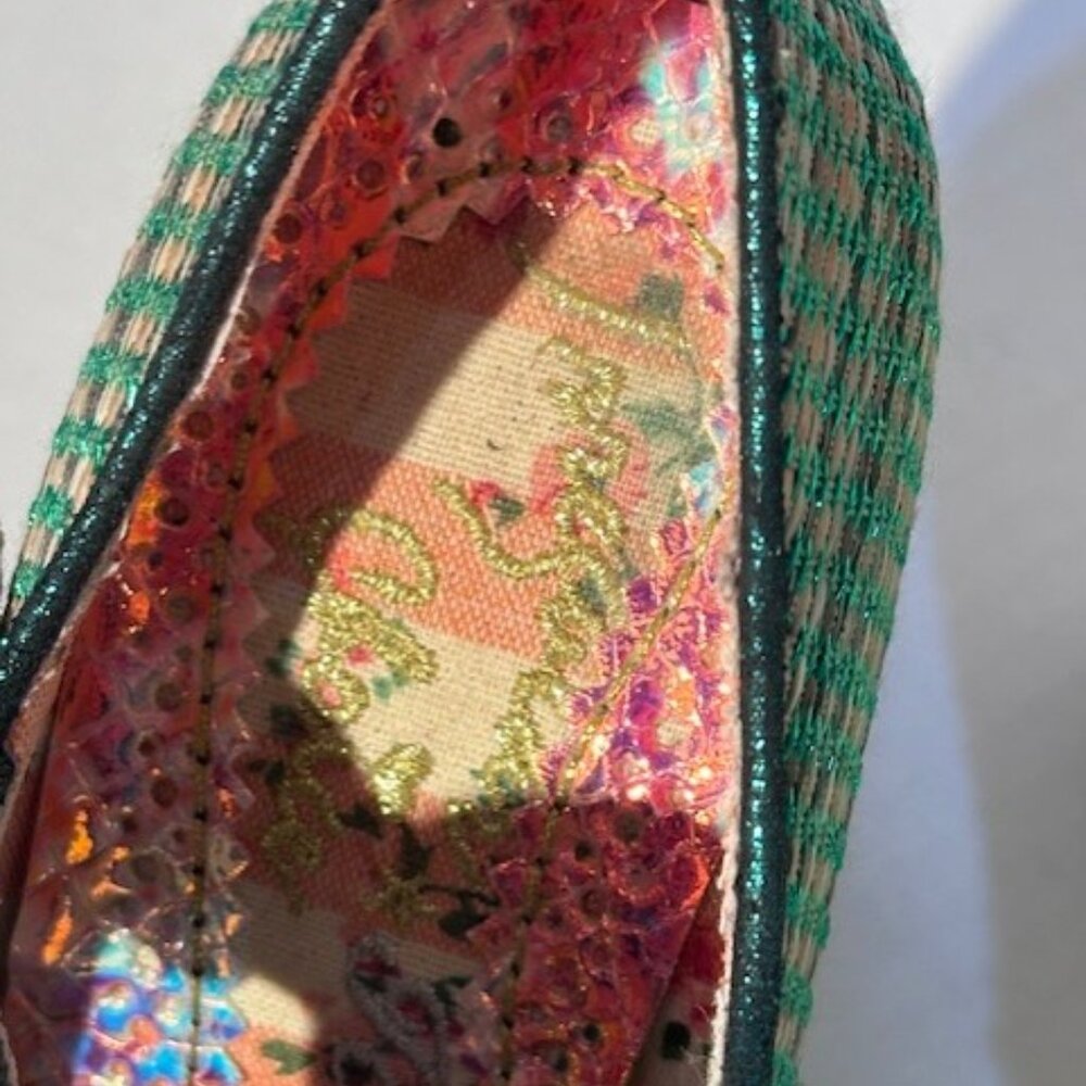 Irregular Choice Lucite Heel Shoes – Women’s Size 5.5 – Unique Statement Heels - Picture 4 of 7